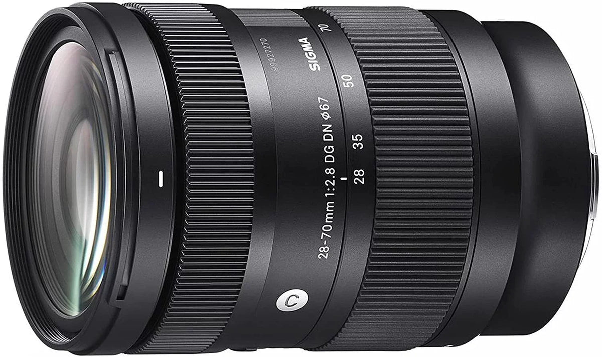 Sigma 28-70mm f/2.8 DG DN Contemporary Lens for Sony E W/Extreme Pro SD Card, Photo Edit Software, More 27pcs