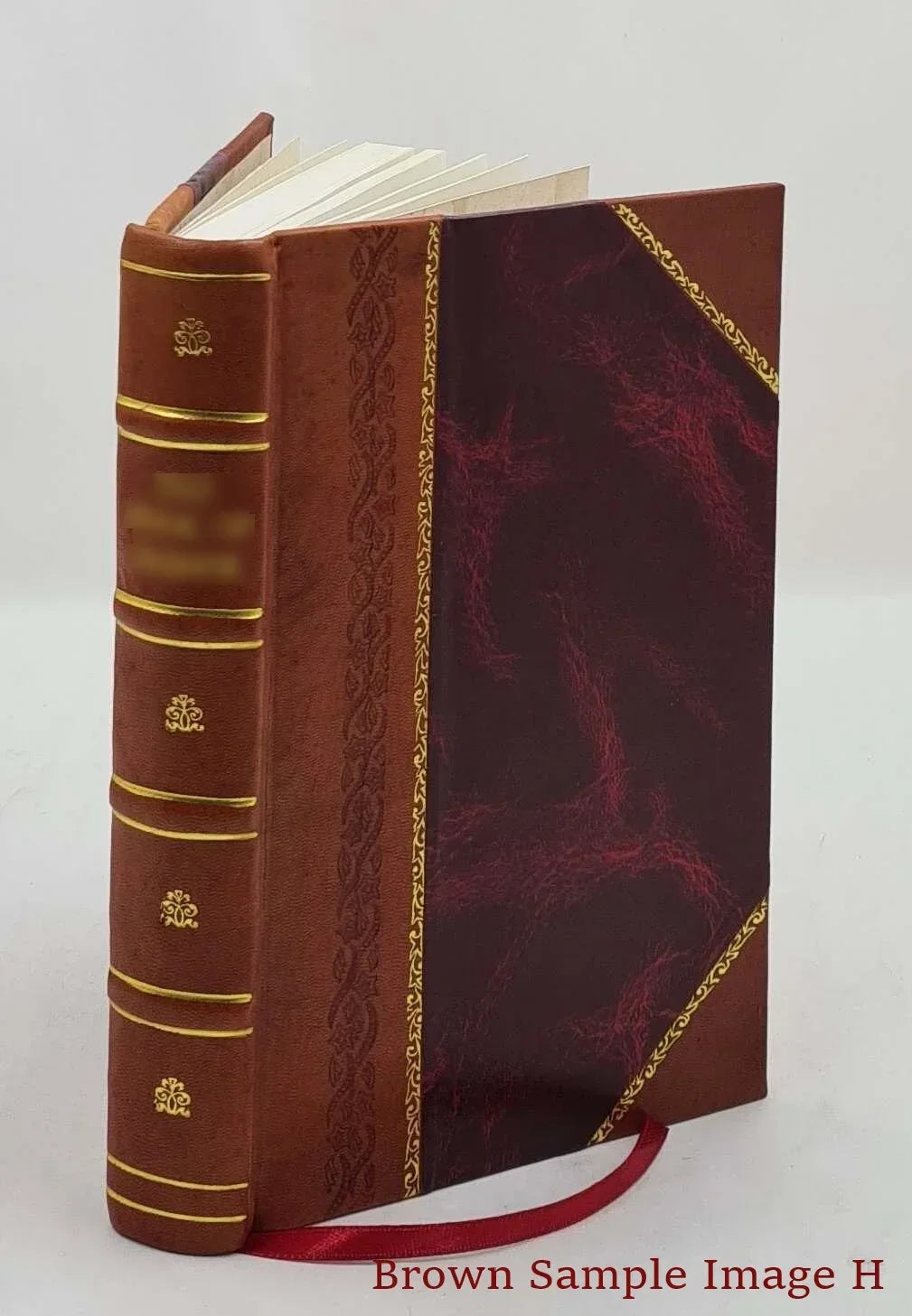 Ghostology ... The naturalistic philosophy of the ghosts. 1924 [Leather Bound]