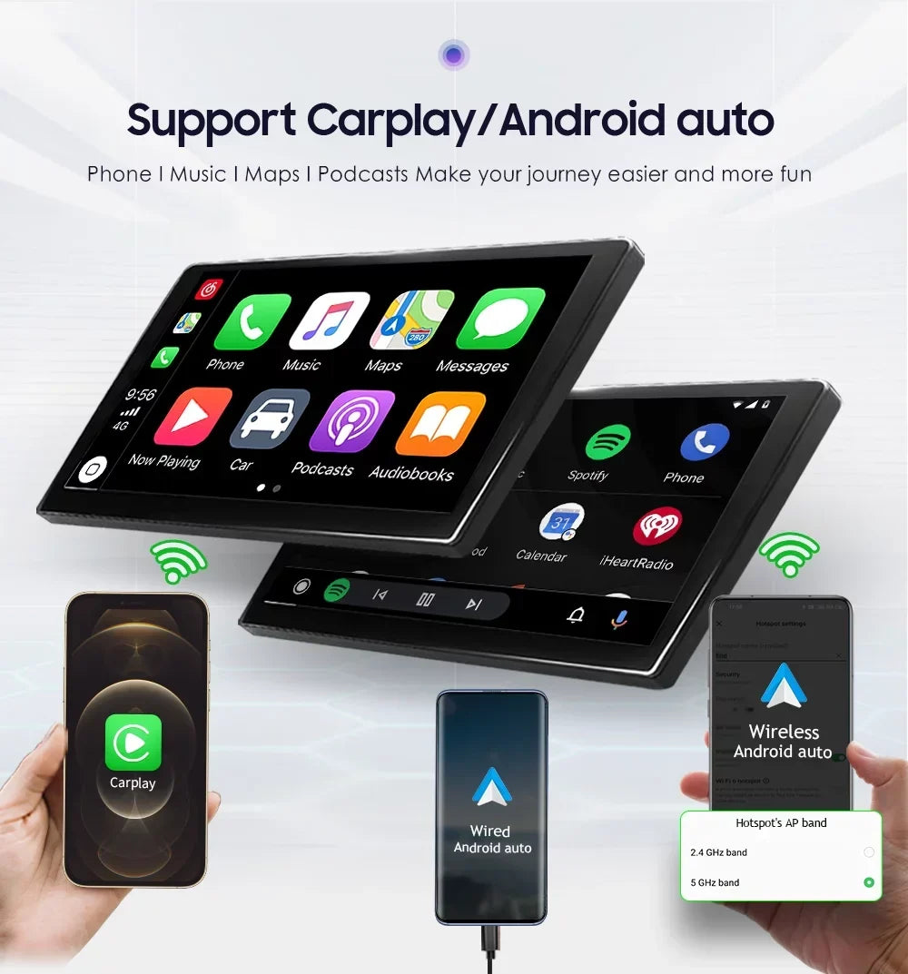 For Subaru Forester Impreza WRX STI 2008-2014 Android 12 GPS Navigation Wifi 8+128GB RDS Car Stereo Radio Head Unit Carplay Bluetooth