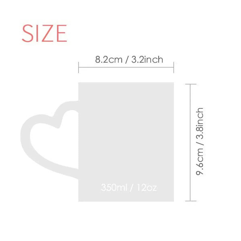 Yellow Scallop Marine Life Illustration Heat Sensitive Mug Red Color Changing Stoneware Cup