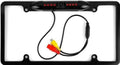 Backup Camera Rearview License Plate Frame for JVC KWM56BT KW-M56BT Black