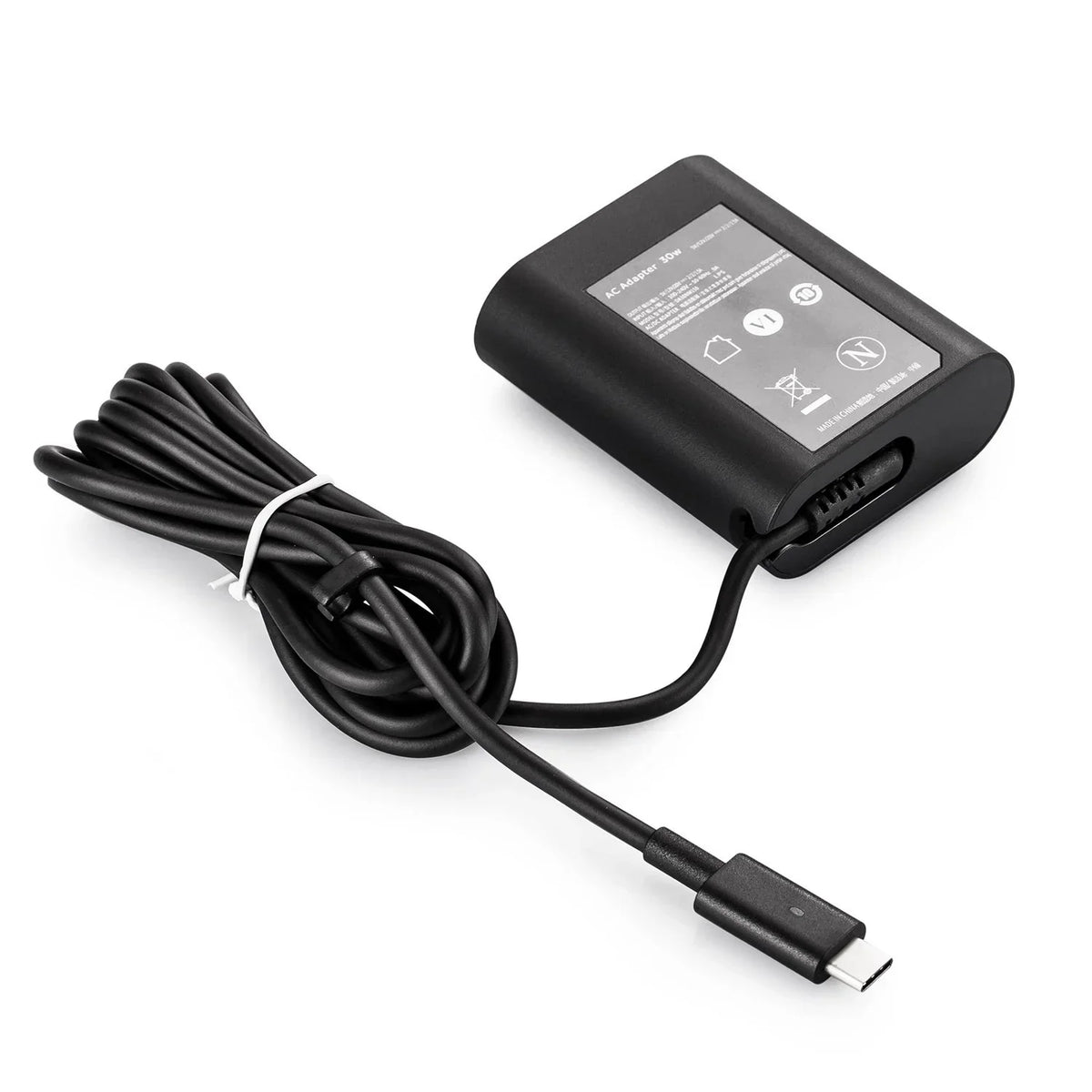 EBK 30W Replacement AC Power Adapter Charger for Dell XPS13 9365 XPS12 9250 Latitude 7350 7275 5175 5179 ( USB Type-C Connector )