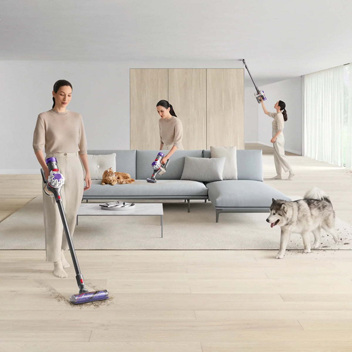 Dyson V8 Absolute Cordless Vacuum | Silver/Nickel | Refurbished