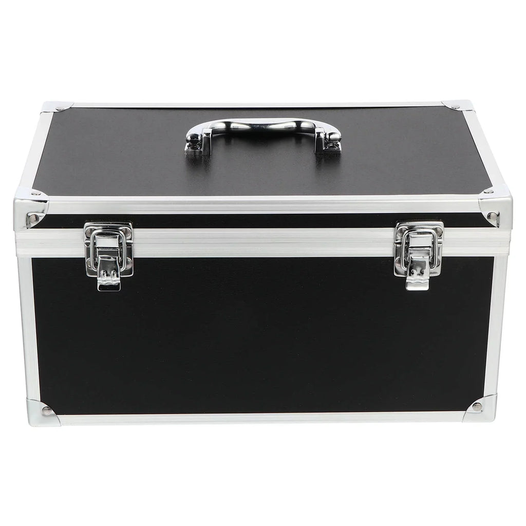 Homemaxs Case Hard Box Tool Camera Shell Briefcase Portable Carrying Equipment Shockproof Aluminum Safety Audio Household
