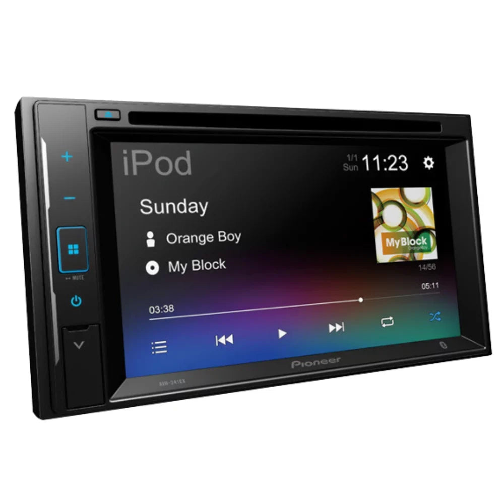 KIT4820 Bundle for 1994-1999 Oldsmobile Eighty-Eight W/ Pioneer AVH-241EX Double DIN Car Stereo with Bluetooth/Backup Camera/Install Kit/in-Dash DVD/CD AM/FM 6.2" Touchscreen Digital Media Receiver