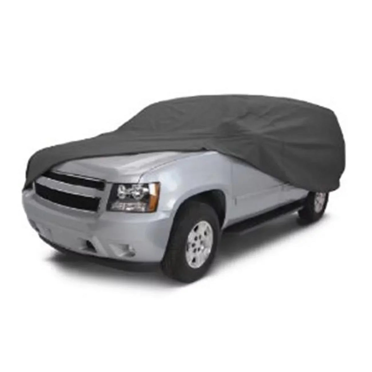 Classic Accessories OverDrive PolyPRO™ 3 Heavy-Duty Car Cover - Compact SUV or Truck Cover, Up to 187"L, Charcoal