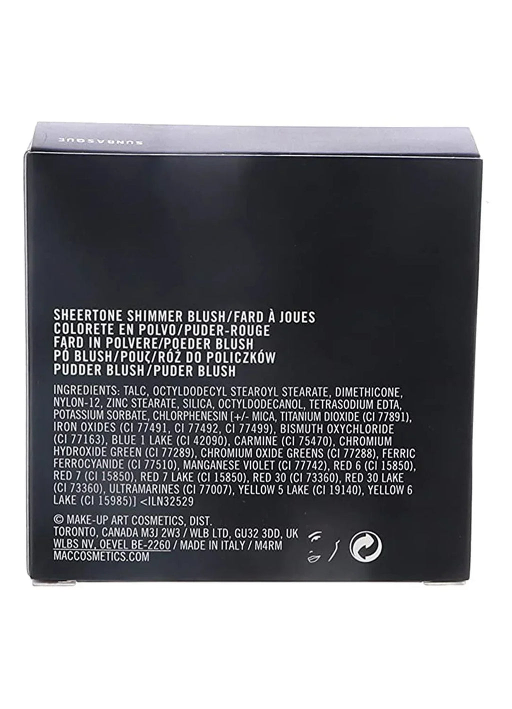 MAC by Make-Up Artist Cosmetics , Small Eye Shadow Refill Pan - Honesty --1.5g/0.05oz
