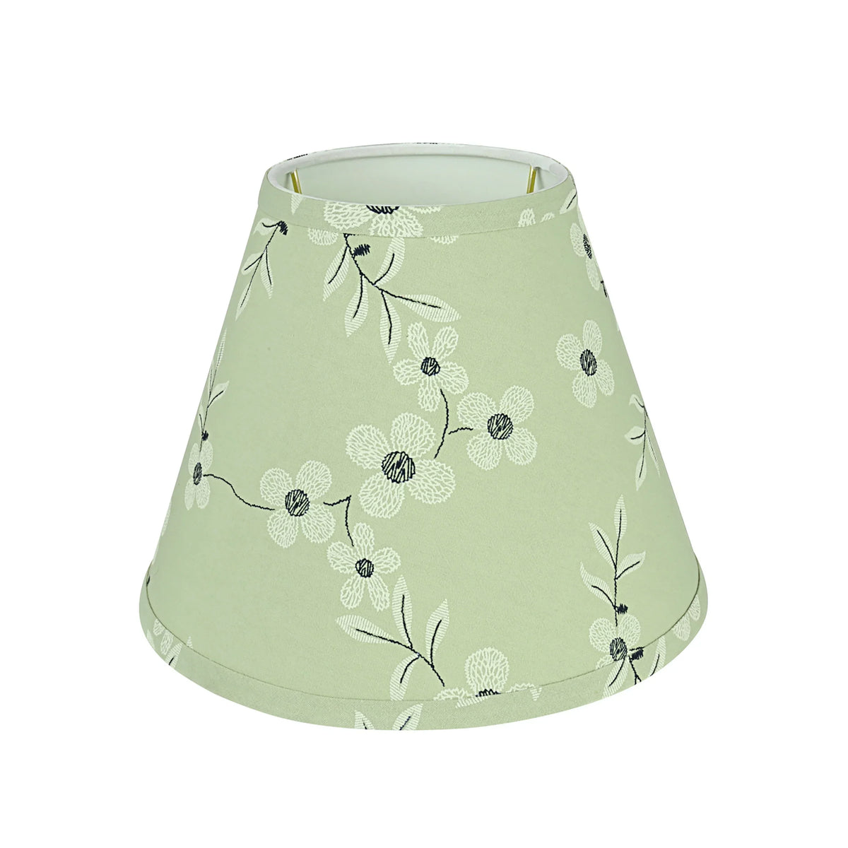 Aspen Creative 59103 Transitional Hardback Empire Shape UNO Construction Lamp Shade in Light Green, 10" Wide (5" x 10" x 8")
