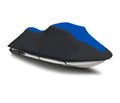 BLACK / BLUE HEAVY-DUTY Cover Compatible for KAWASAKI STX 900 1997 1998 1999 2000 2001 2002 2003 2004 2005 2006 Jet Ski Trailerable Cover