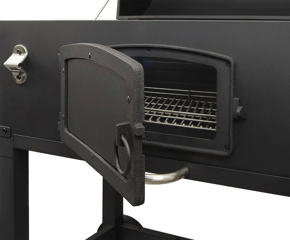 X-Large Heavy-Duty Charcoal Grill, Black