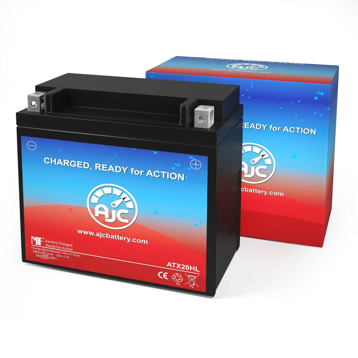 Bombardier GTx 600 Ho 593CC 12V Snowmobile Replacement Battery (2005) - This Is an AJC Brand Replacement