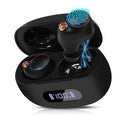 UrbanX True Wireless Bluetooth Earbuds + Charging Case, Black, Dual Connect, IPX5 Water Resistance, Bluetooth 5.2 Connection, Balanced, Bass Boost Compatible with Lenovo Tab M9