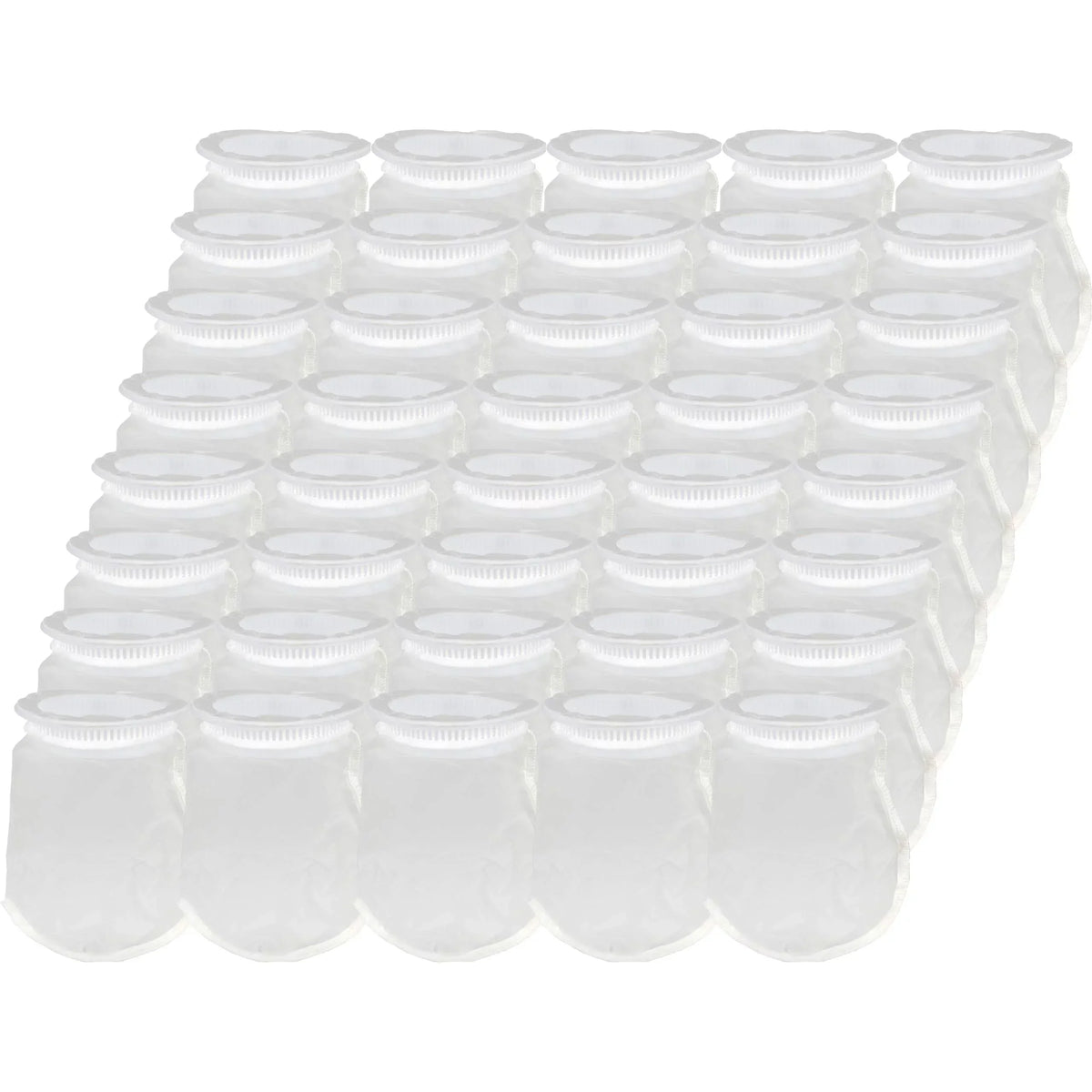 SpiroPure SP-BN-410-600 600 Micron #3 (10”) Woven Nylon Monofilament Mesh Liquid Bag Filter BN-410-600 255015-03 (Case of 40)