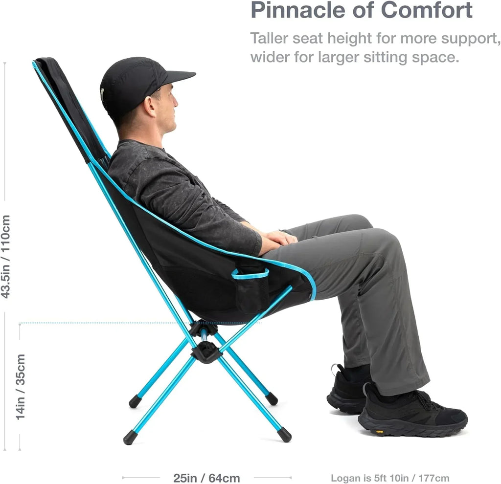 YANPO Savanna High-Back Collapsible Camp Chair