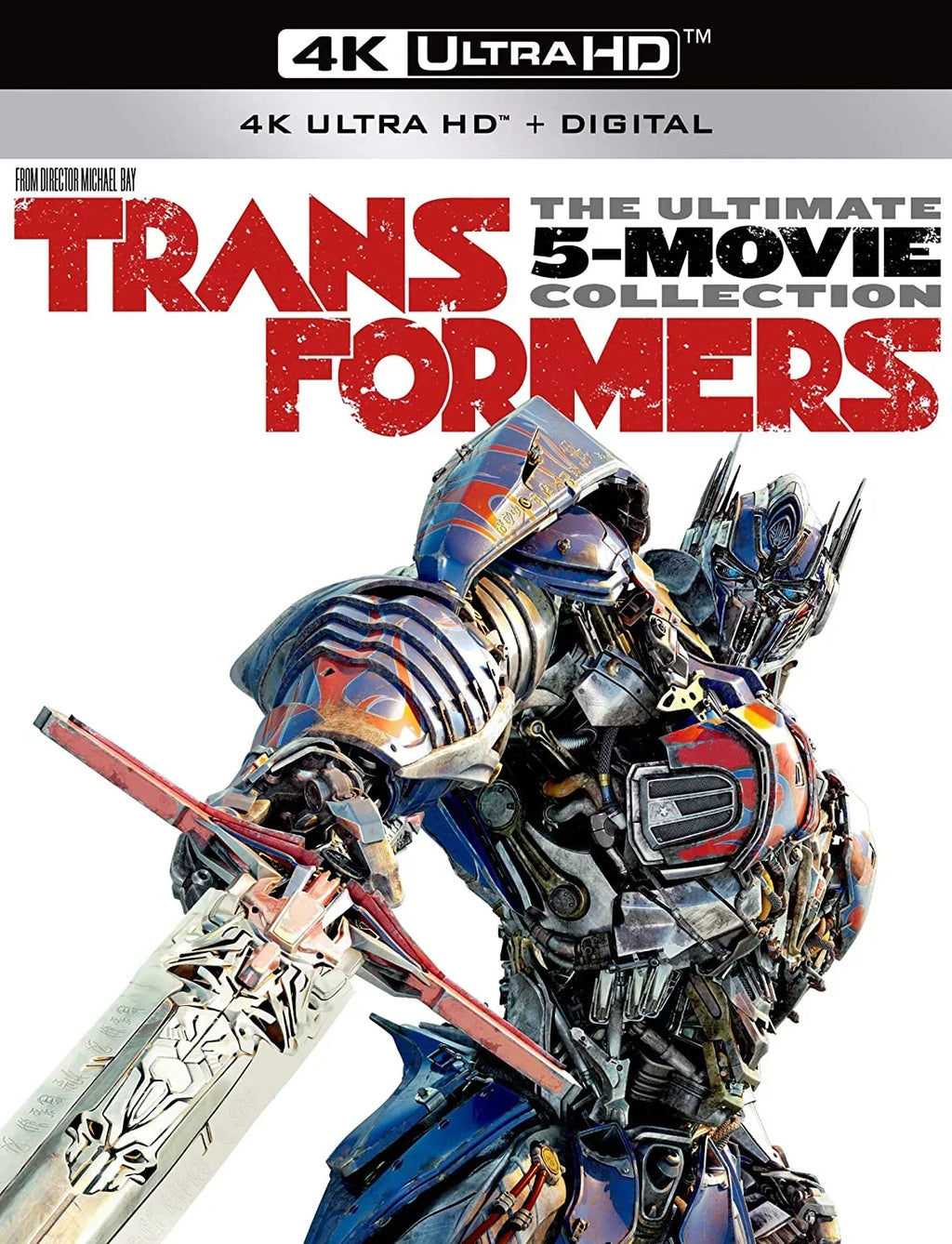 Transformers: The Ultimate 5-Movie Collection (4K Ultra HD + Blu-ray + Digital Copy)