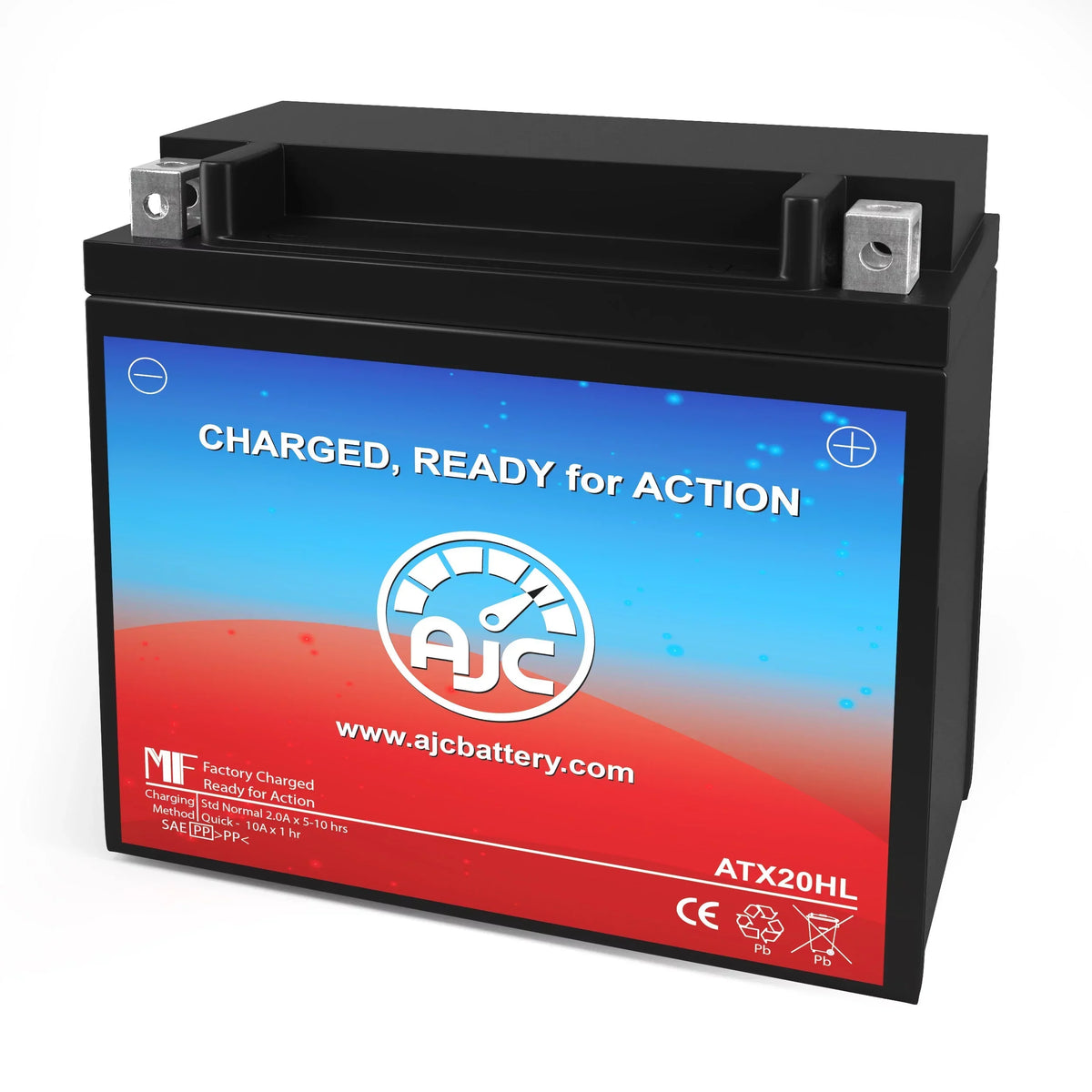 AJC Battery Compatible with Kawasaki (Jet Ski) JT1200 STX-R 1200 1200CC Personal Watercraft Replacement Battery (2002-2007)