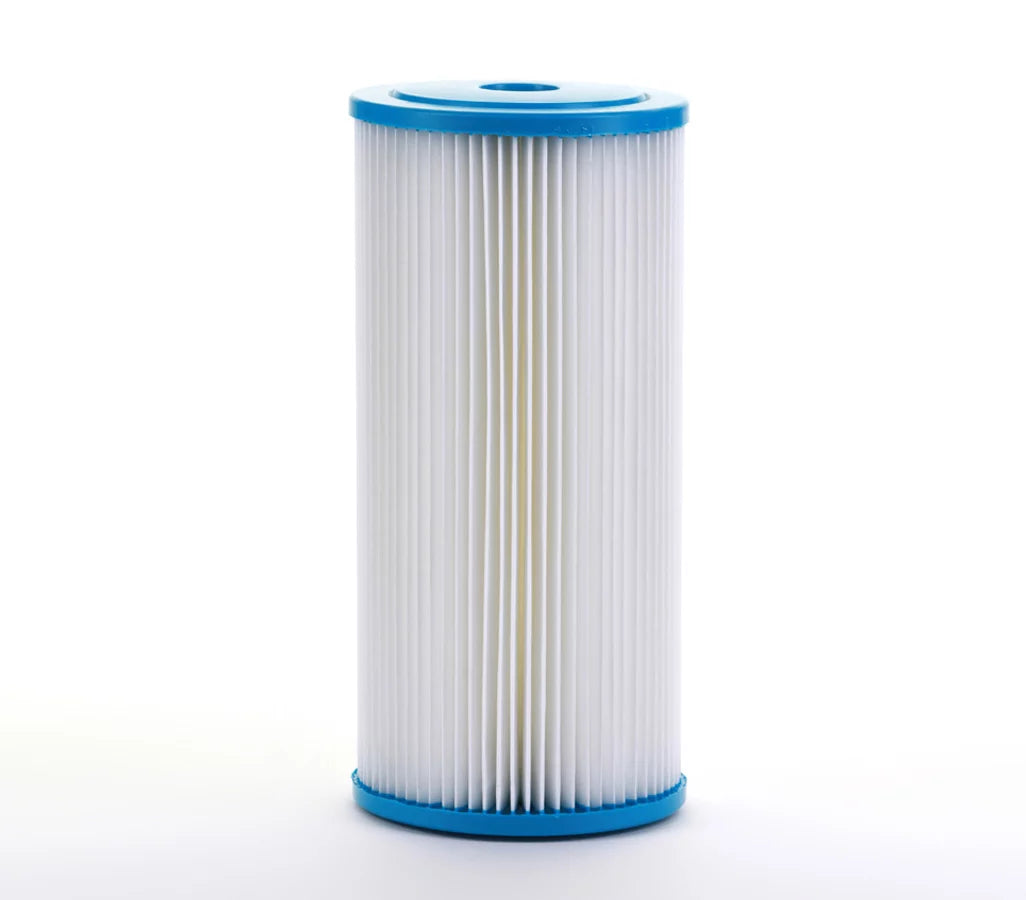 SPC-45-1030 R30-BB & RS6 Compatible Sediment Pleated Water Filter Washable Reusable 4.5 x 10 - 30 micron (6 Pack)