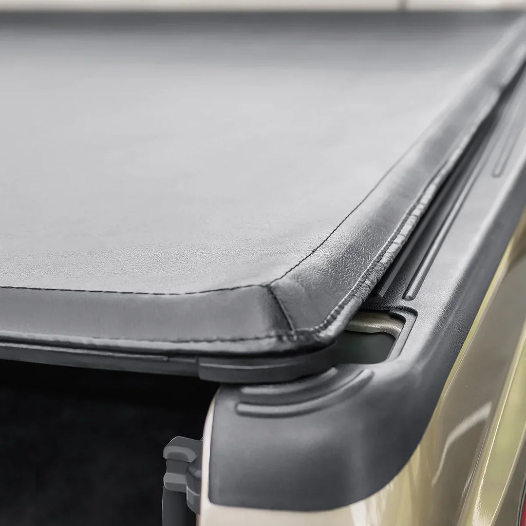 Auto Drive Soft Roll up Truck Bed Tonneau Cover Fits 2009-2023 Ram 1500 5.7FT Bed (67.4") w/o RamBox