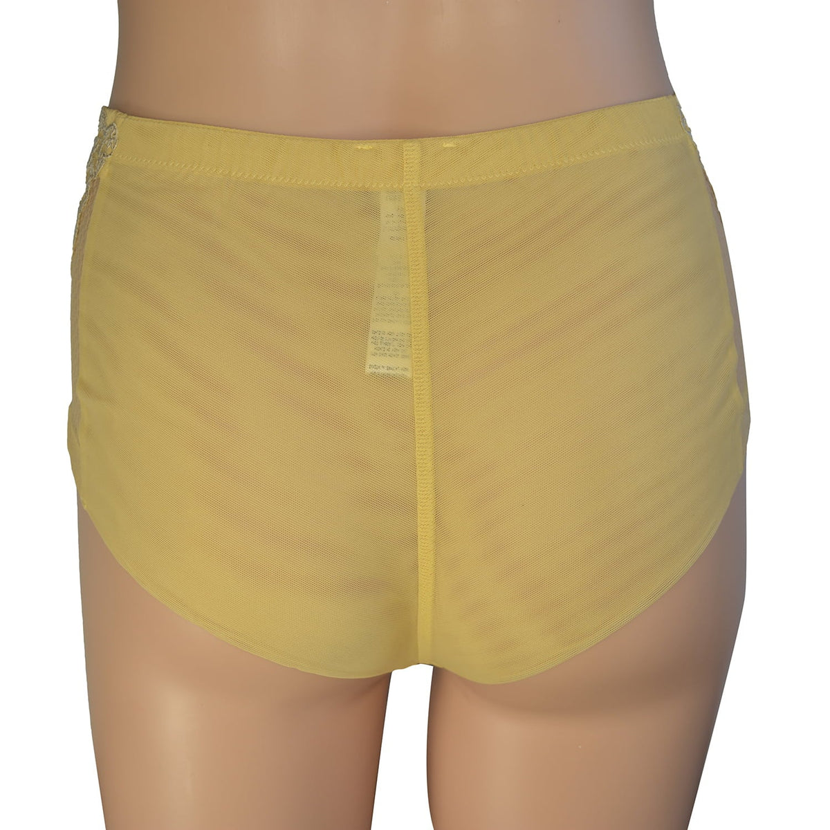 La Perla Women's Yellow Lace Full Cut Brief (XS)