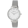 London Fog Regent Silver Mesh Watch