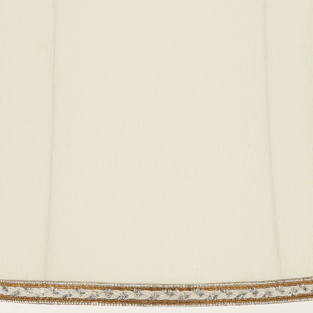 Springcrest Milano Drum Lamp Shades Cream Medium 14" Top x 16" Bottom x 12" High Washer Replacement Harp and Finial Fitting