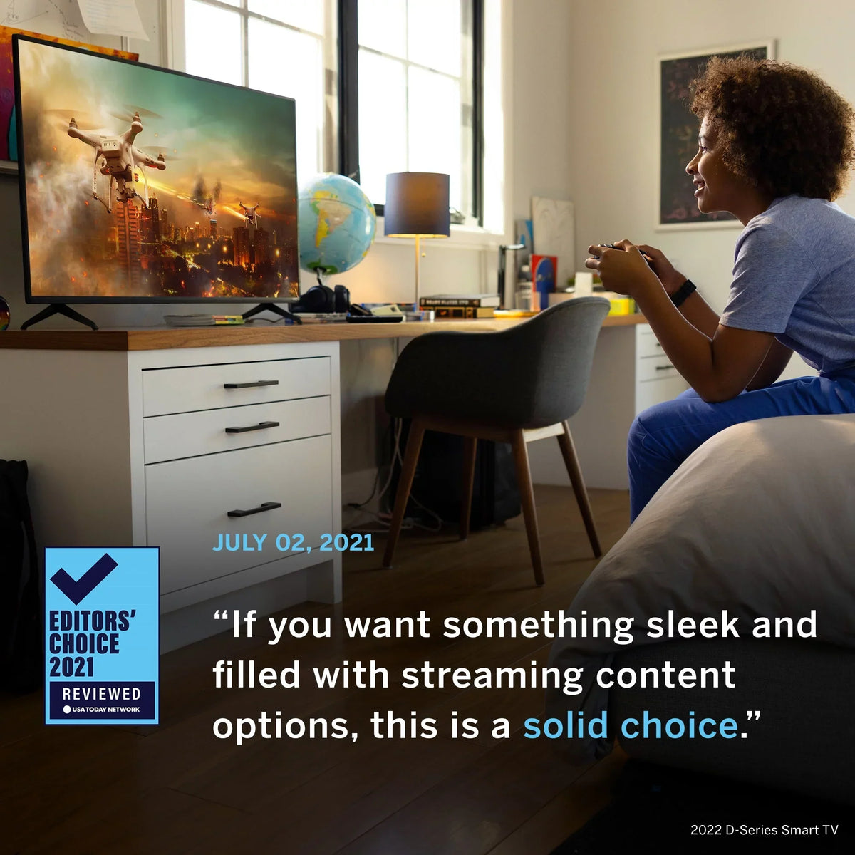 Restored VIZIO 40" Class FHD (1080P) LED SmartCast Smart TV D-Series D40f-J (Refurbished)