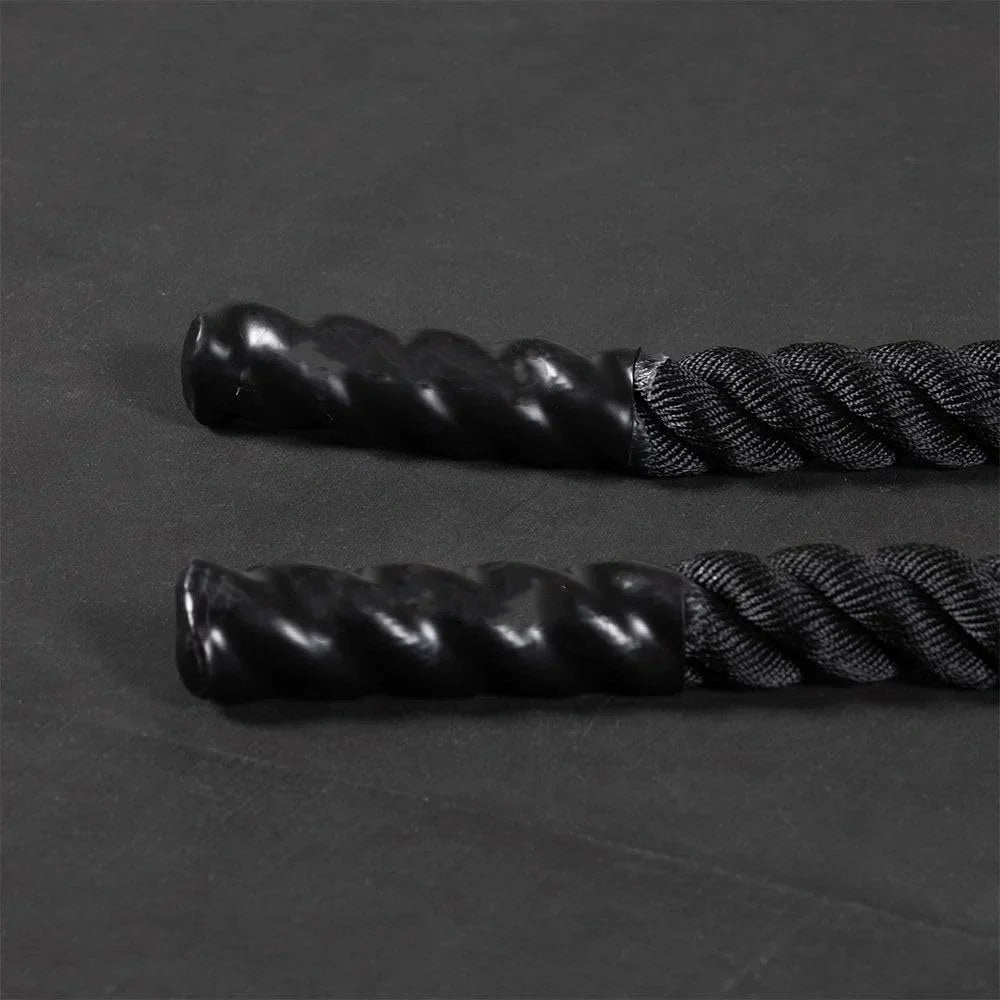 Battle Rope 30ft x 2in, Poly Dacron Heavy Rope for Home Gym Conditioning Workouts, Cross-Train, Strength Training Exercises