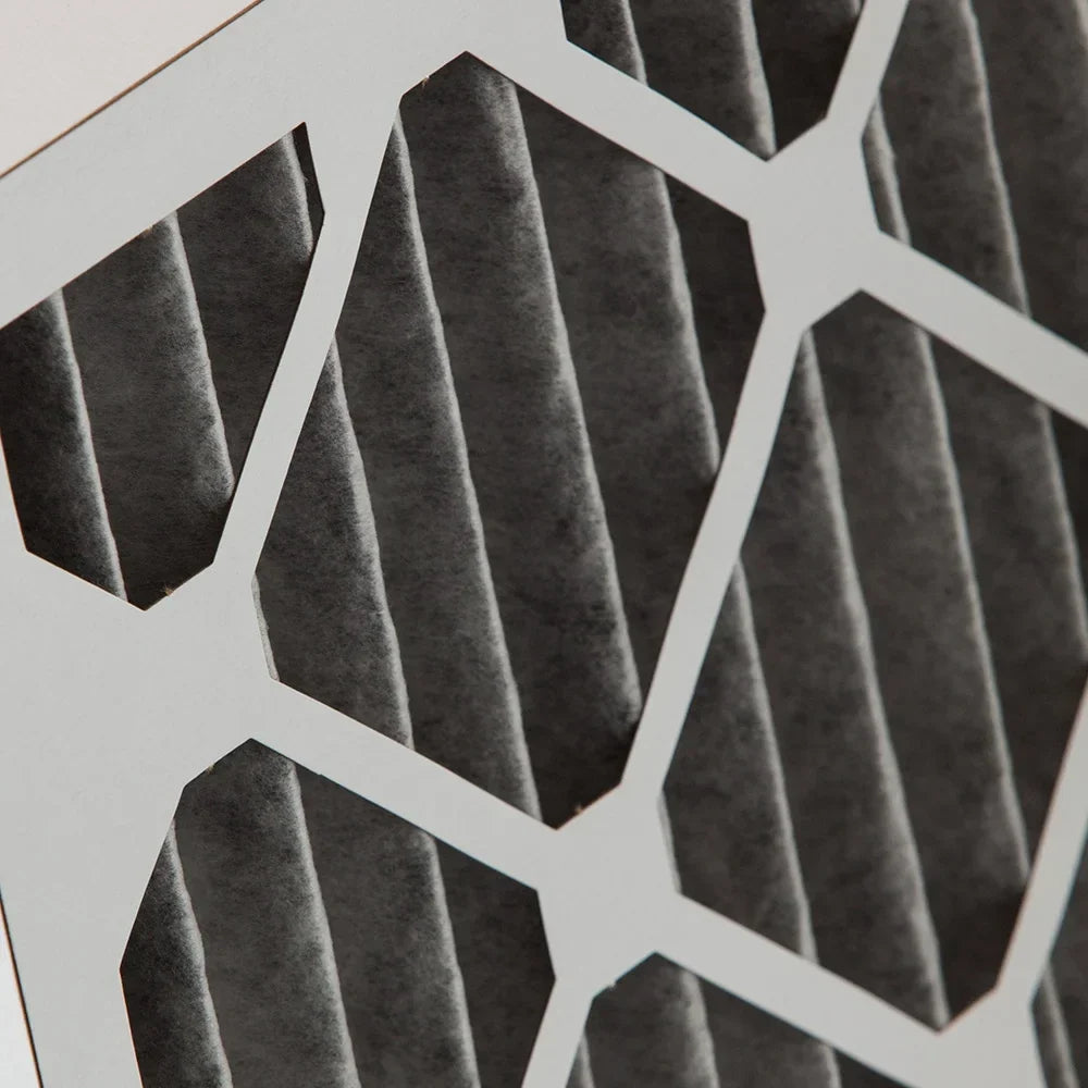 Nordic Pure 16x25x2 Furnace Air Filters MERV 8 Pleated Plus Carbon 12 Pack