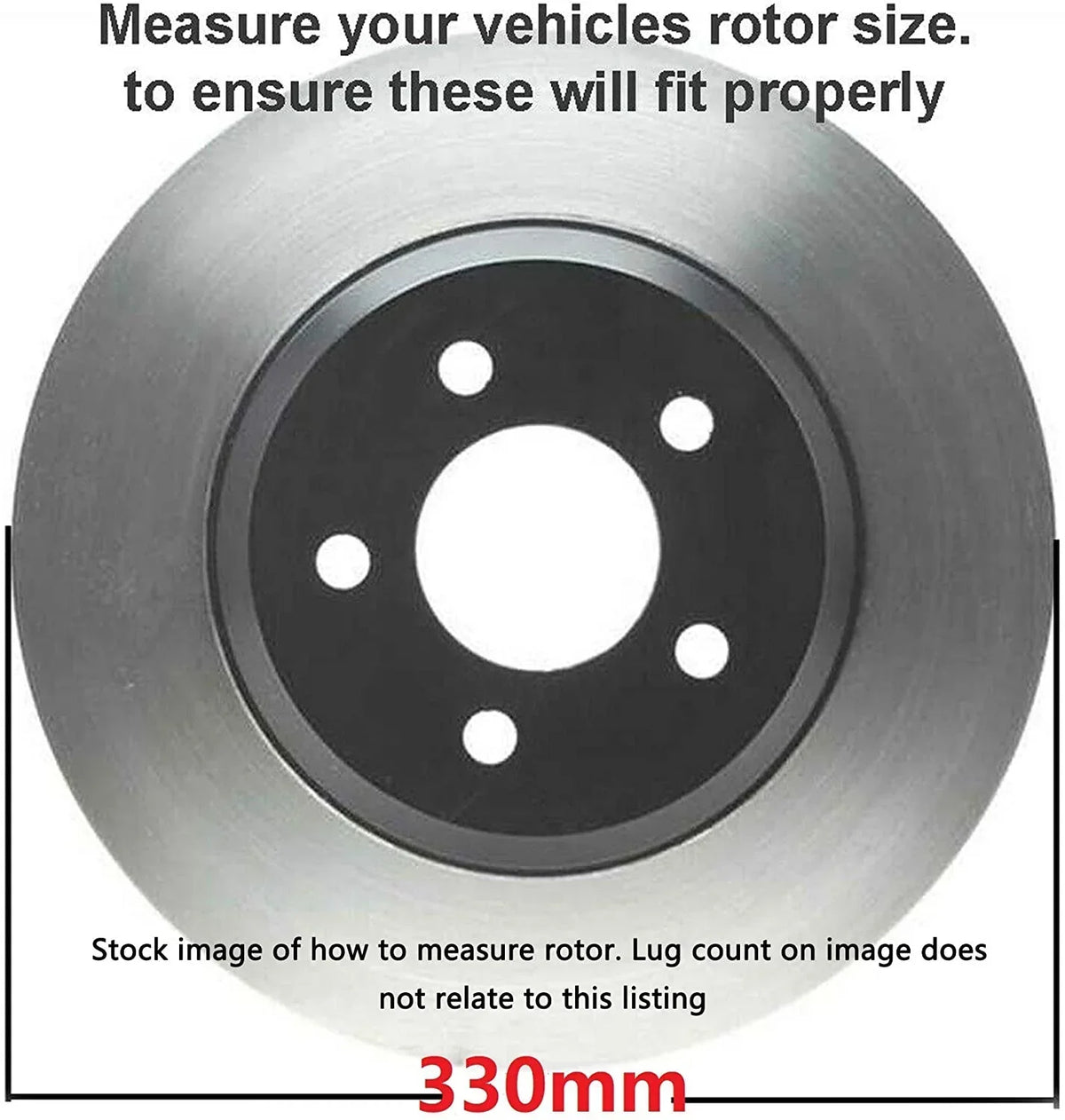 Detroit Axle - Front Brake Kit for Dodge Grand Caravan Chrysler Town & Country Journey Pacifica Ram C/V VW Routan Replacement Brakes Rotors Ceramic Brake Pads: 12.99" Rotor