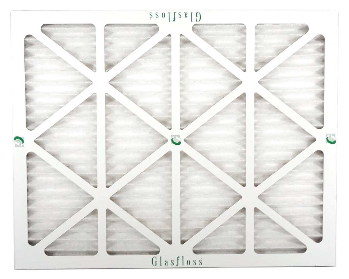 Glasfloss 16x22x1 - MERV 10 -Qty:6 - Furnace Air Filter - Made in USA (Actual Size: 15.5 x 21.5x7/8 inch)