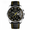 HLXD Men Watches Sports Large Big Face Luxury Waterproof Fashion Dress Casual Analog Quartz Chronograph Wrist Watch