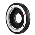 MD- Lens Mount Adapter Ring with Corrective Lens for Minolta MD Lens to Fit for Canon EF Camera Focus Infinity