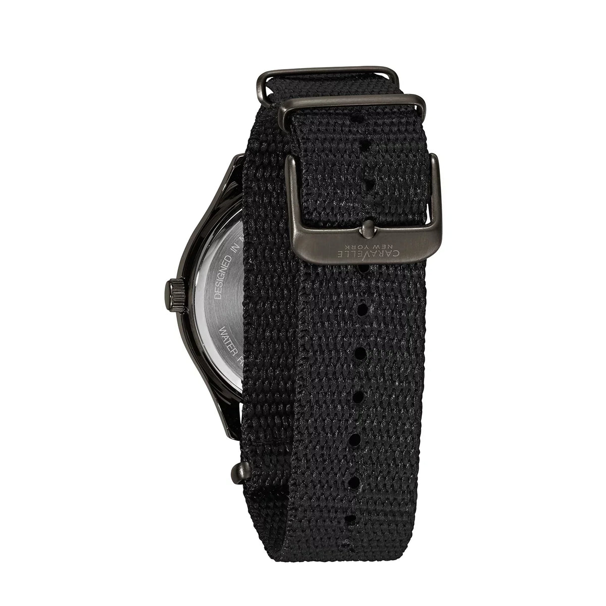 Caravelle Designed By Bulova Men's Dress Watch with Black Nylon Strap