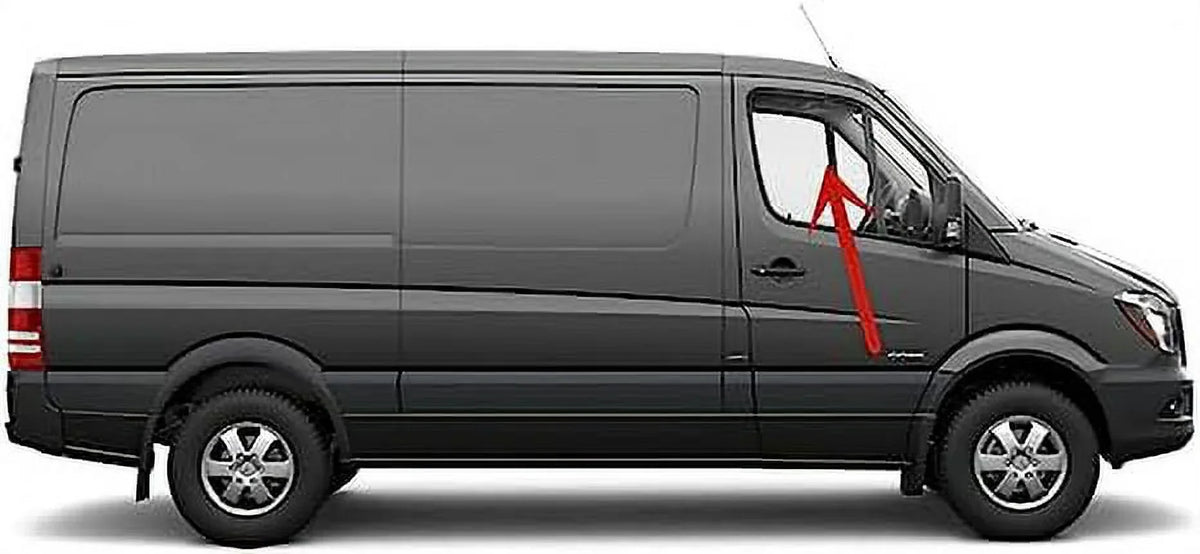 Passenger Right Front Door Window Door Glass Compatible with Mercedes Benz Sprinter Van 2009-2018 Models