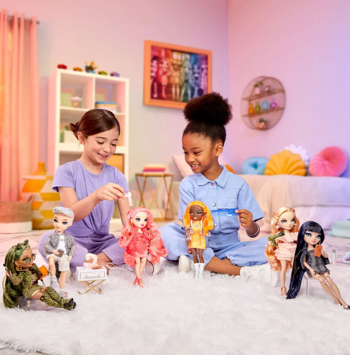 Rainbow High Olivia, Camo Green Fashion Doll, Outfit & 10+ Colorful Play Accessories. Kids Gift 4-12 Years Old and Collectors