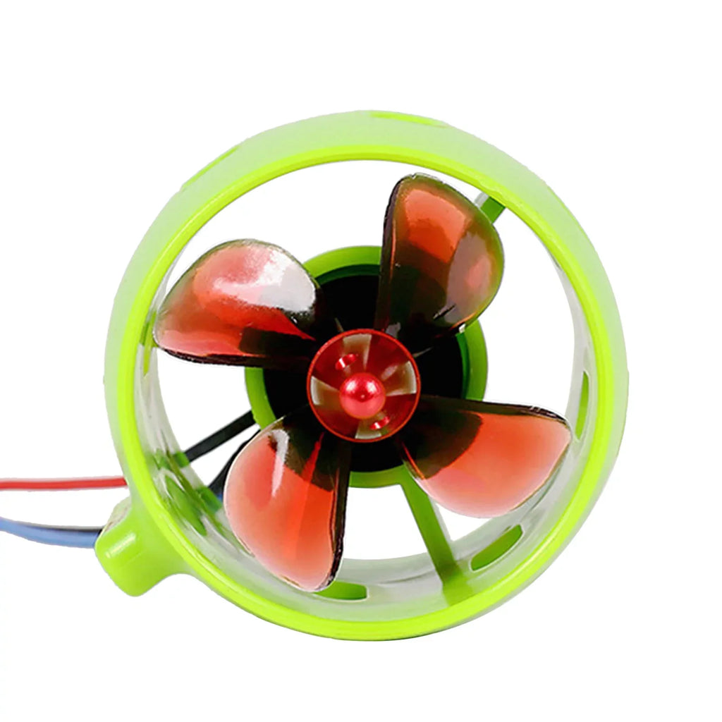 Efficient 1000KV Underwater Brushless Motor Clockwise with 4 Blade Propellers for Bait Boat Nest Ship