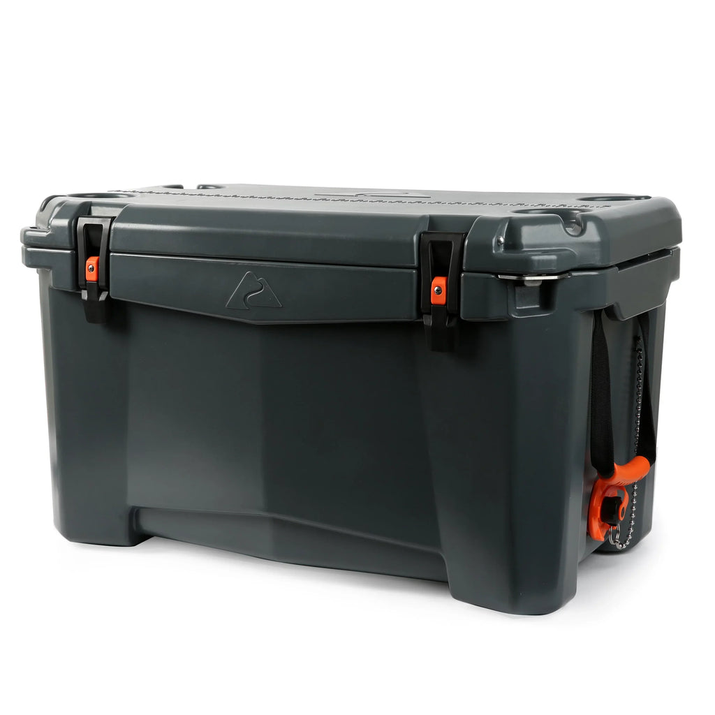 Ozark Trail 52 Quart High Performance Hard Sided Chest Cooler, Gray