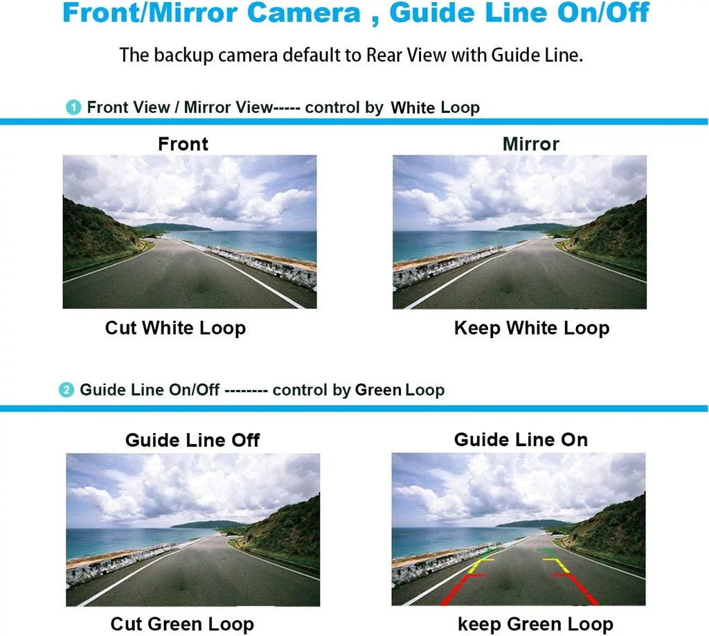 For Kenwood DNX571HD DNX-571HD Night Vision Color Rear View Camera - Chrome Frame