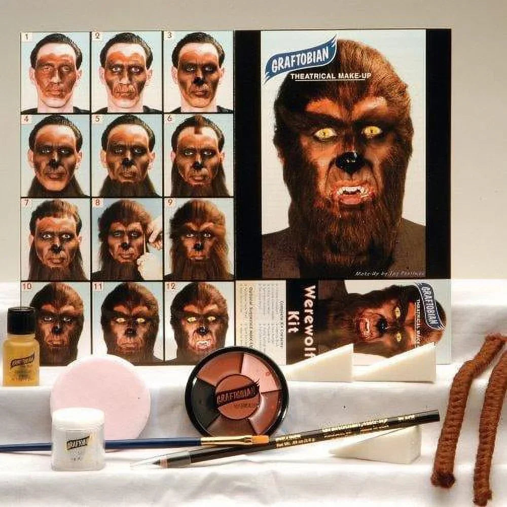 Graftobian Professional Werewolf Makeup Kit