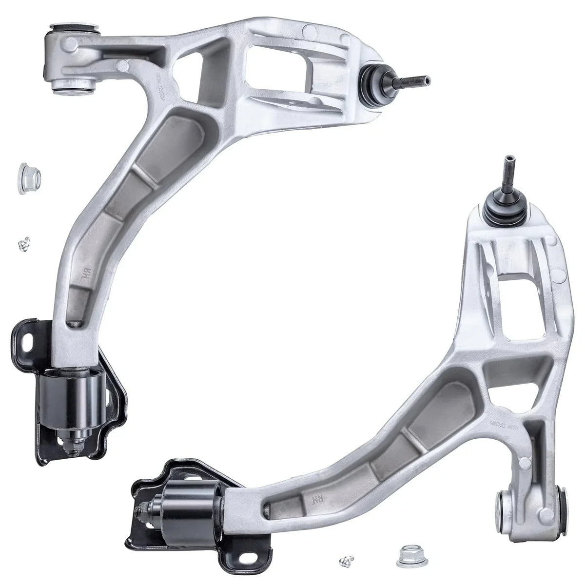 Detroit Axle - Front Control Arms for 2003-2011 Mercury Grand Marquis Ford Crown Victoria Lincoln Town Car, Marauder 2004 2005 2006 2007 2008 2009 2010, Lower Control Arms with Ball Joints Replacement