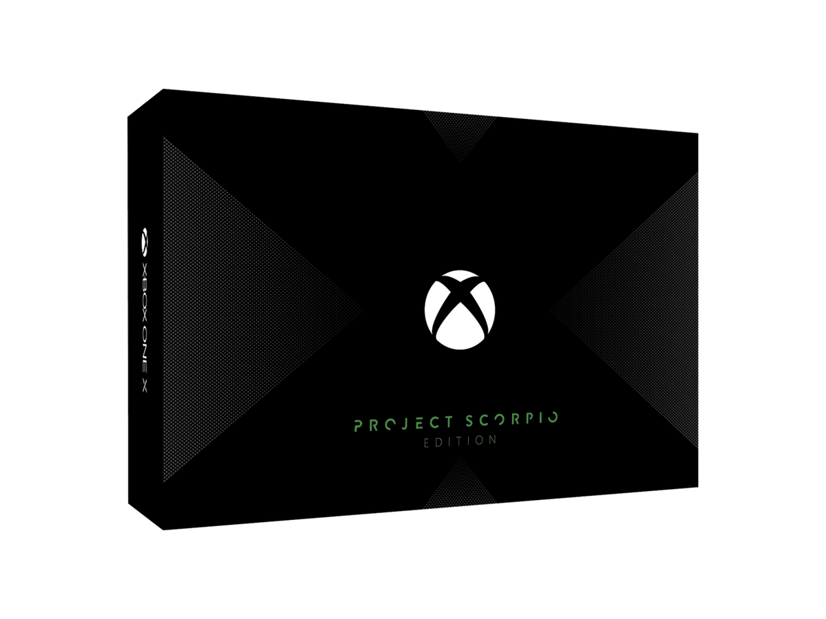 Restored Microsoft Xbox One X Project Scorpio Edition 1TB Gaming Console (Refurbished)