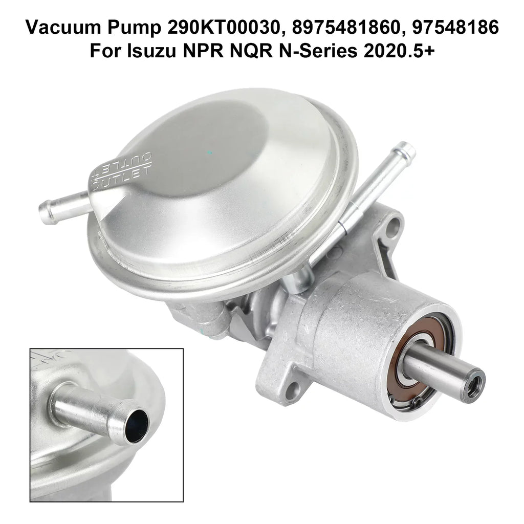 Vacuum Pump 290KT00030 8975481860 97548186 For Isuzu NPR NQR N-Series 2020.5+