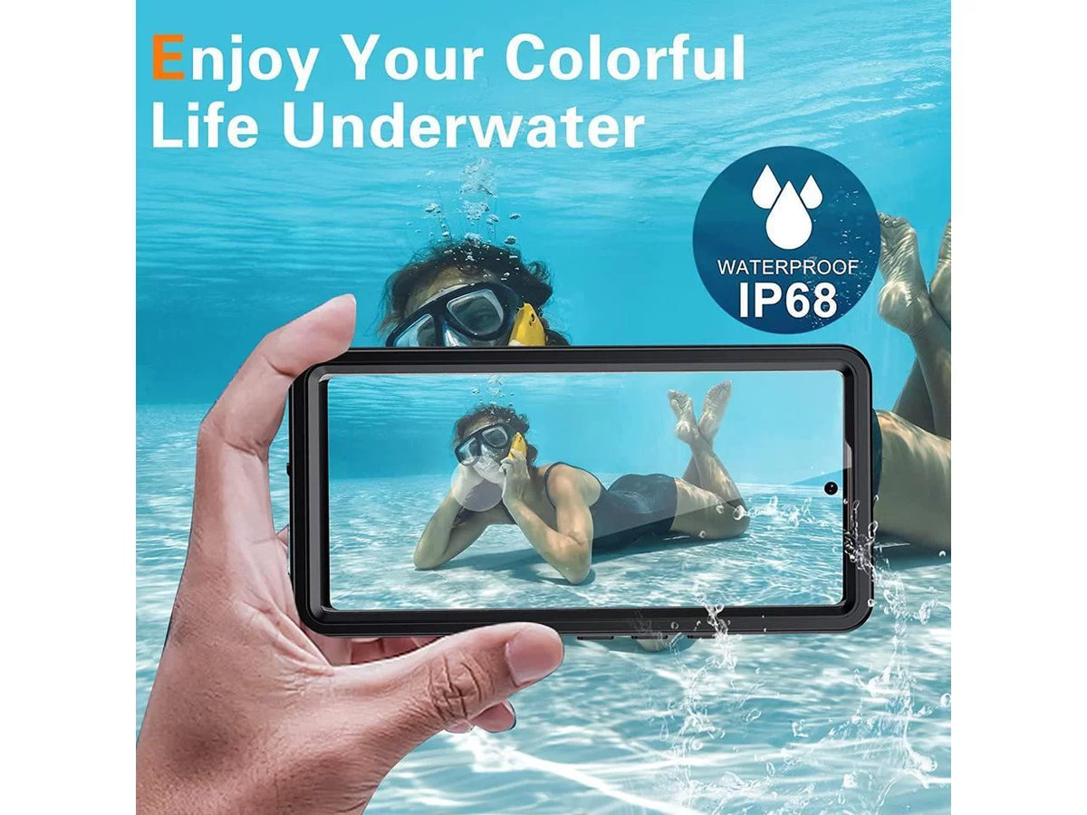Google Pixel 6A Waterproof Case, IP68 Waterproof Shockproof Protective Case with Screen Protector Underwater Clear Back Cover for Google Pixel 6A 5G