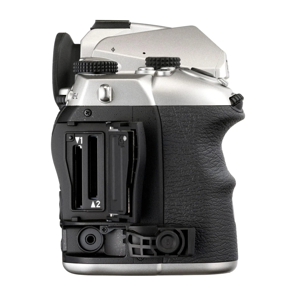Pentax K-3 Mark III Camera Body (Silver) with 64 GB SD and Accessory Bundle