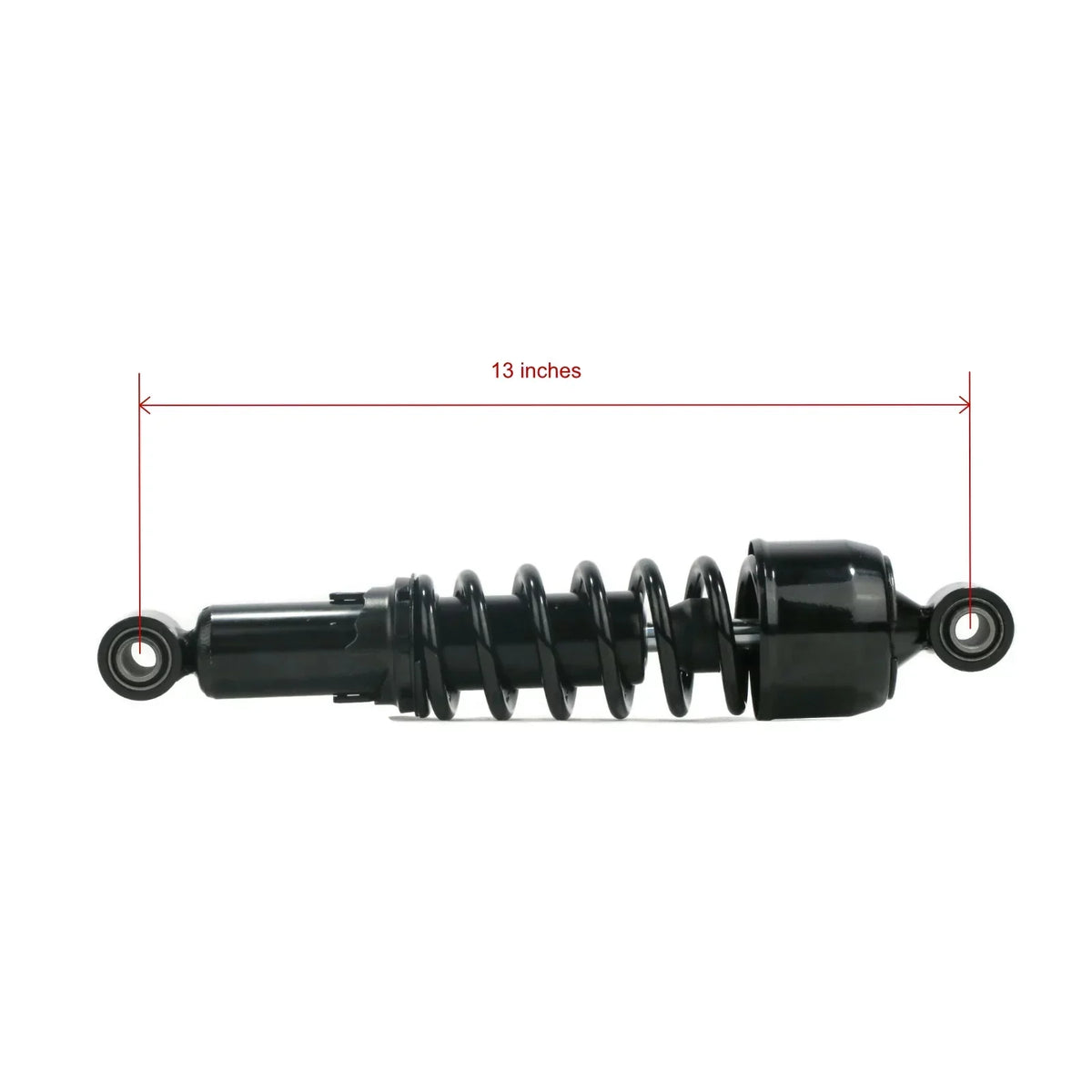 The ROP Shop | (2) Black 13" Rear Suspension Shocks 2002 Harley-Davidson Dyna Super Glide FXD