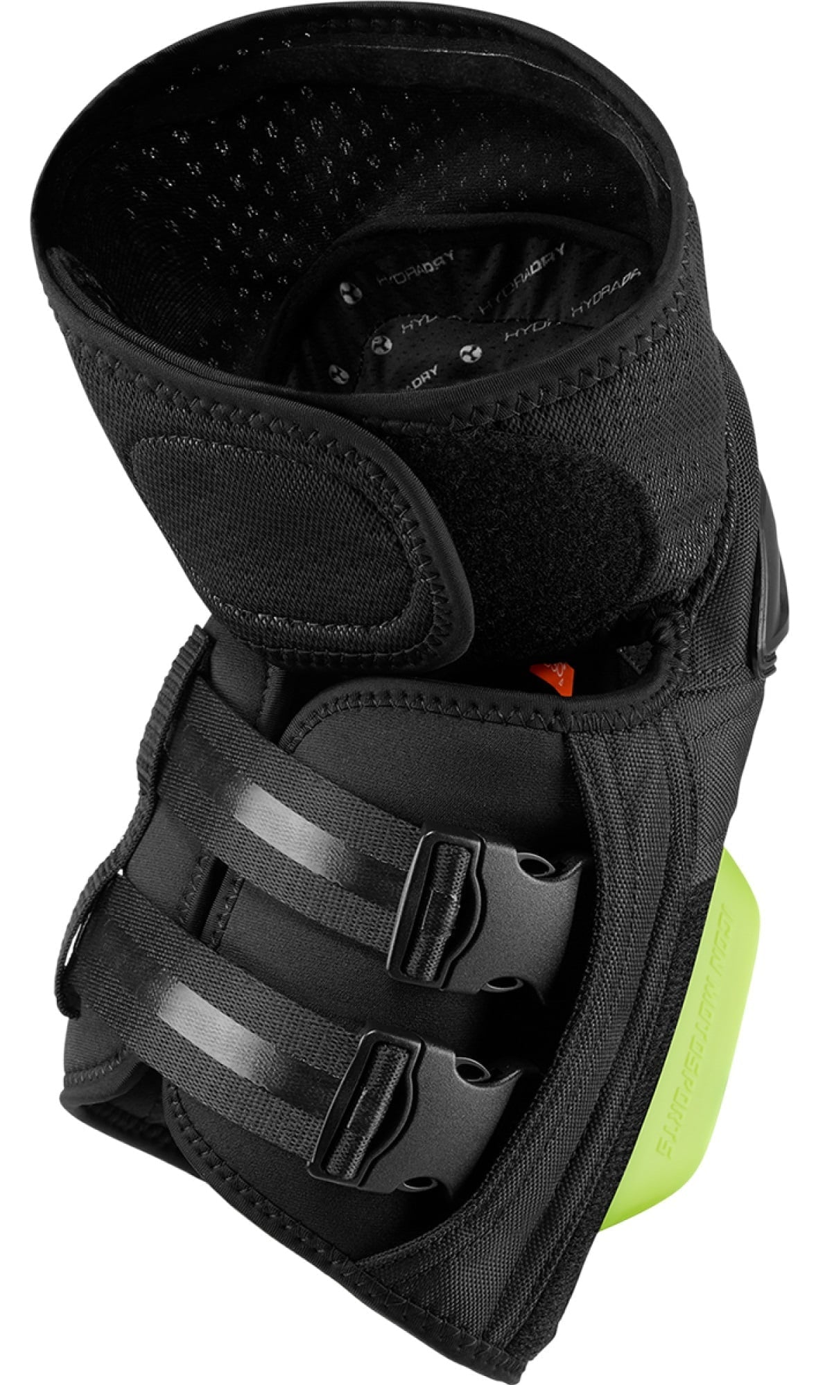 Icon Cloverleaf-2 CE Knee Pads Black/Green SM/XL