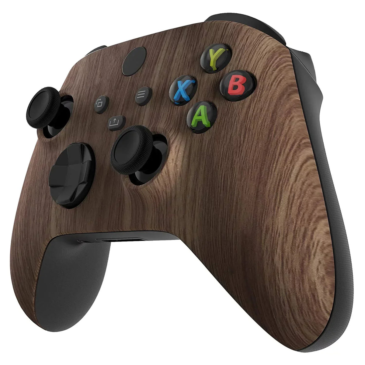 Xbox Custom Modded Rapid Fire Controller - Includes Largest Variety of Modes - Master Mod - Woodgrain Soft Touch  (Wood)