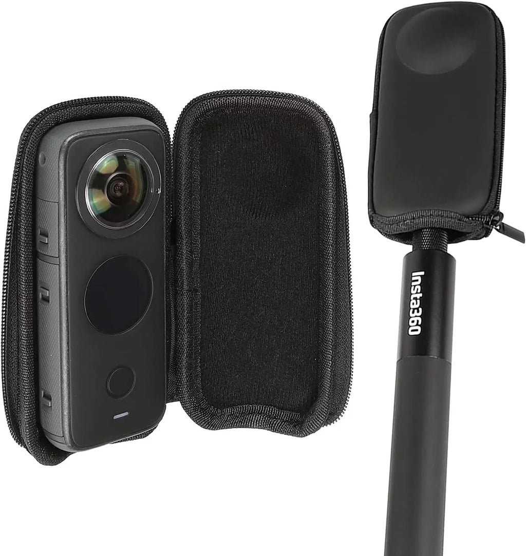 Hard Carrying Case for Insta360 ONE X/X2/X3,Mini Hard Shell Carrying Case Hard PU Protective Travel Case for Insta 360
