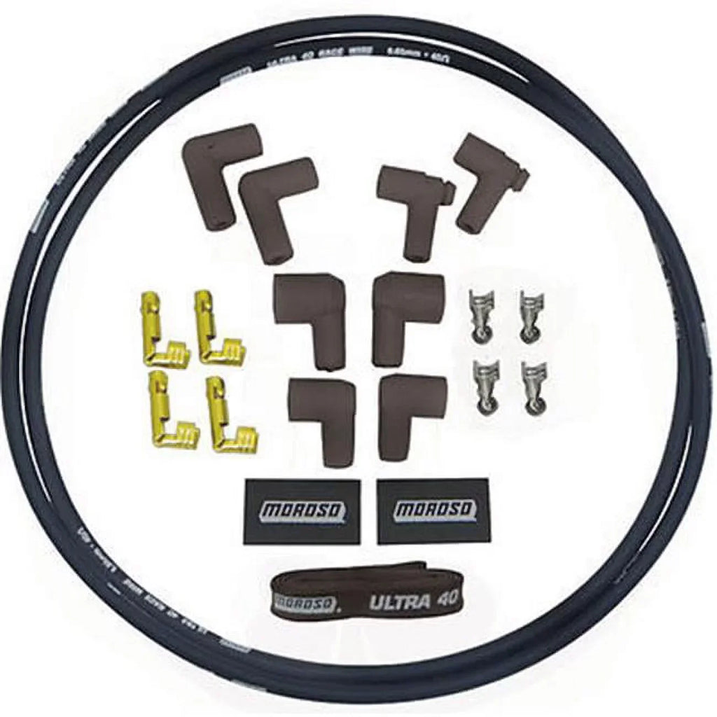 Moroso M28-73241 Ultra 40 Sleeved Coil Wire Replacement Kit