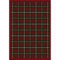Joy Carpets  Bit O ft. Scotch Tartan Green 3 ft.10 in. x 5 ft.4 in.  WearOn Nylon Machine Tufted- Cut Pile Whimsy Rug